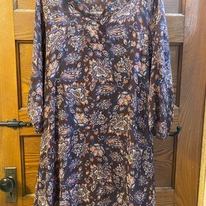 Garnet Hill crepe dress